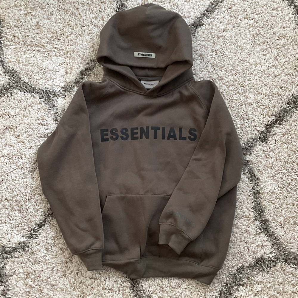 Essentials Army Green Hoodie